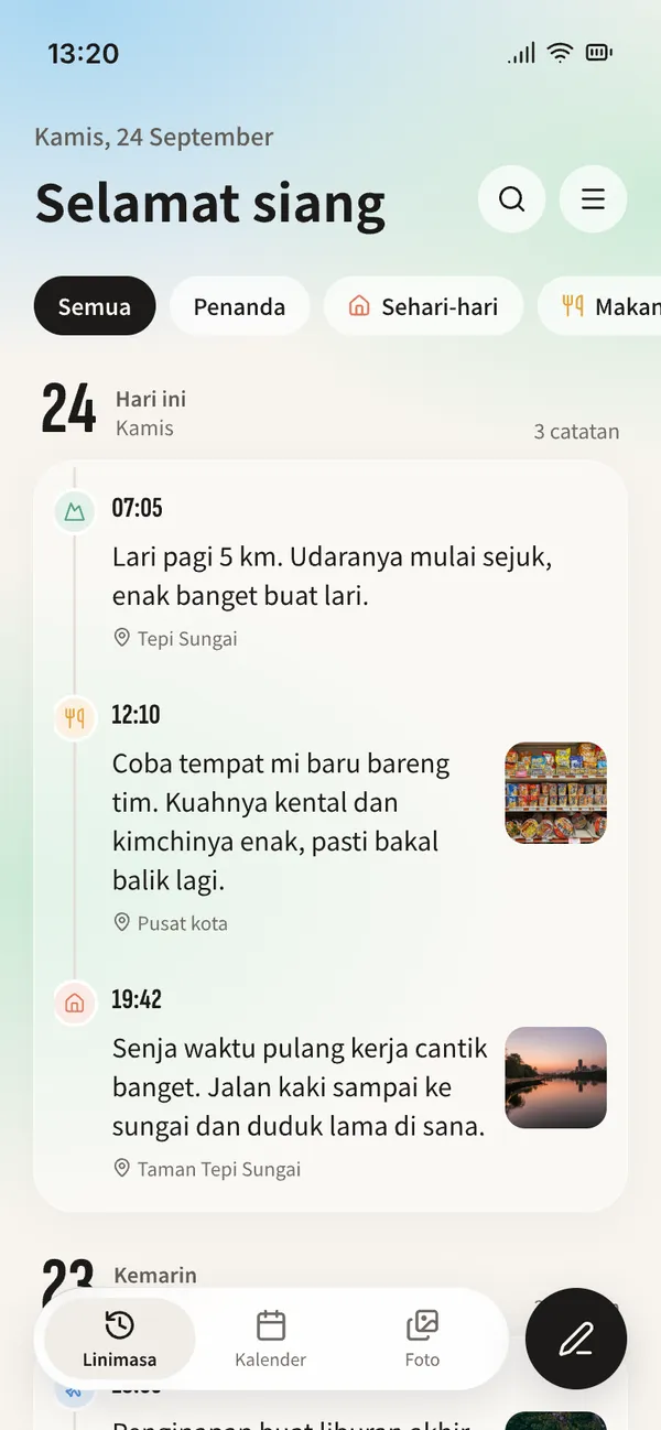 Sesuai seleramu